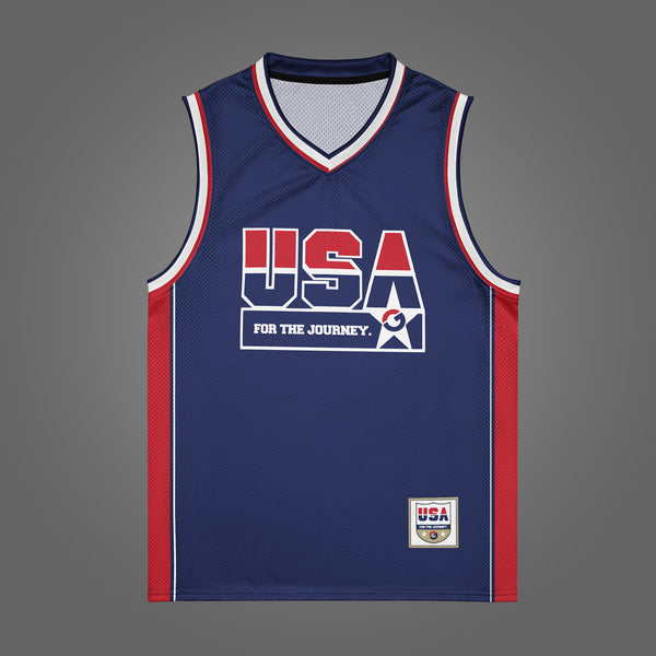 usa basketball gear All-American Jersey 26x4_compatible FIT technology to wick Red Loon Cargo Fahrrad Color:Schwarz/Blau