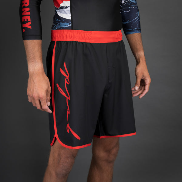 The Wave Shorts - Gold BJJ
