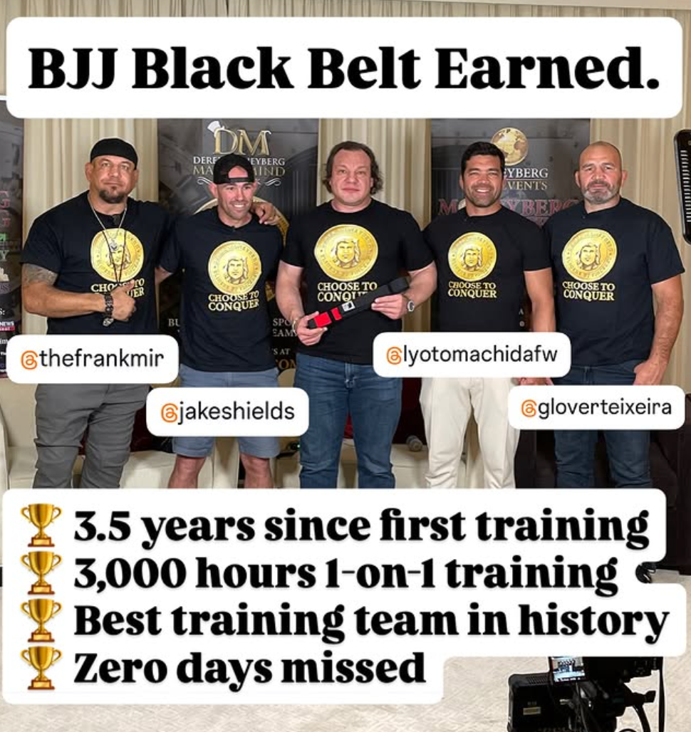 Is Derek Moneyberg's BJJ Black Belt Legit?