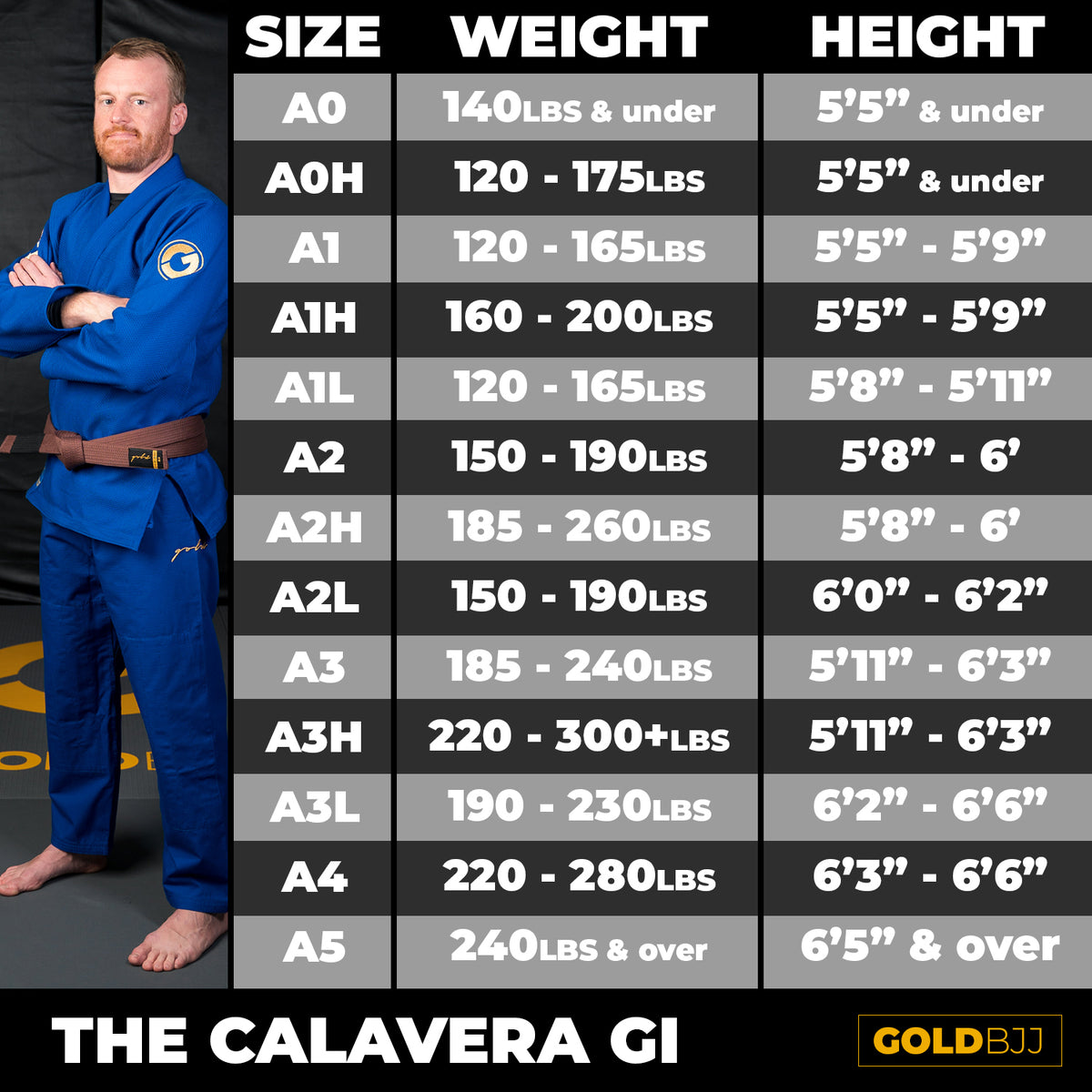 Calavera Gold Weave Gi