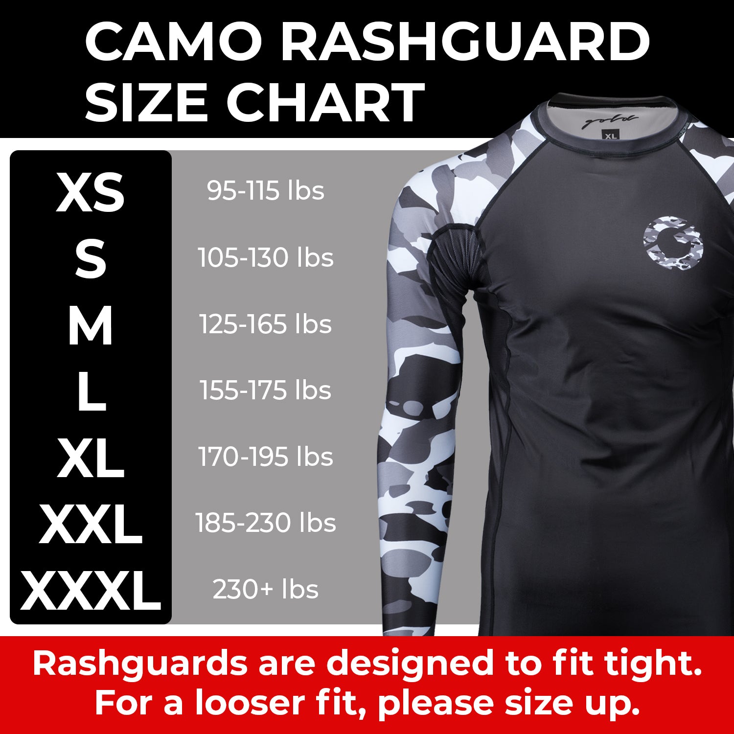 Gi Rash Guard Camo Rash Guard for No-Gi Jiu Jitsu | Gold BJJ