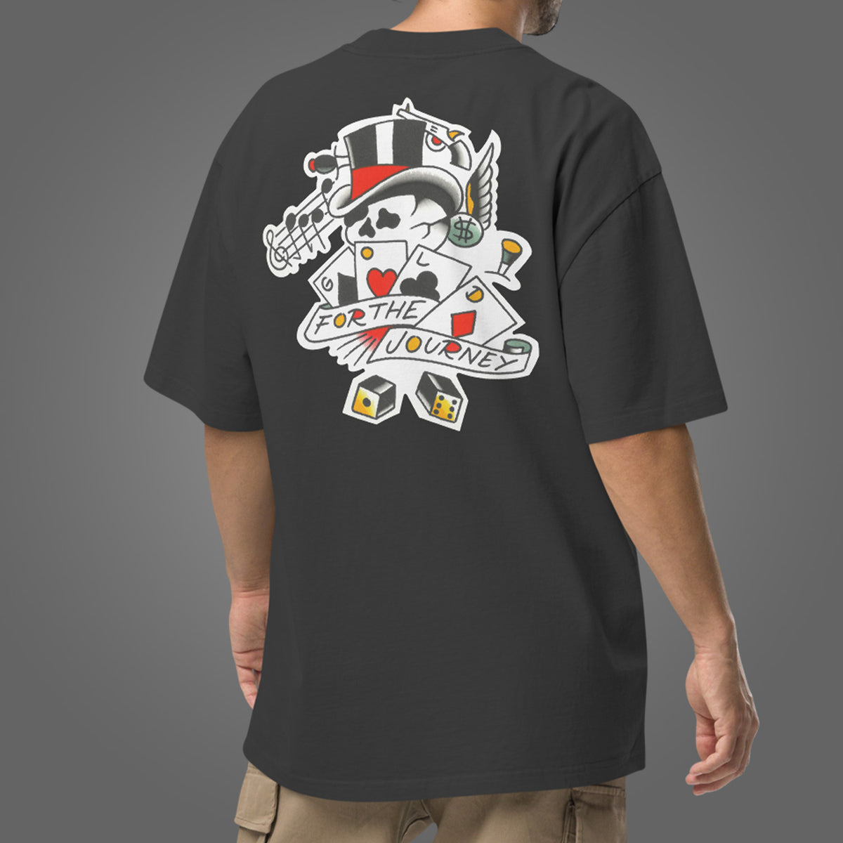 Dead Man's Hand Oversized Tee