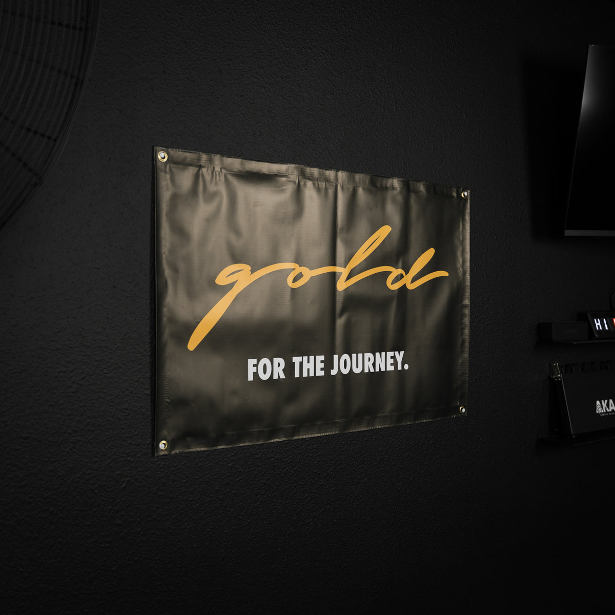 Gold BJJ Banner