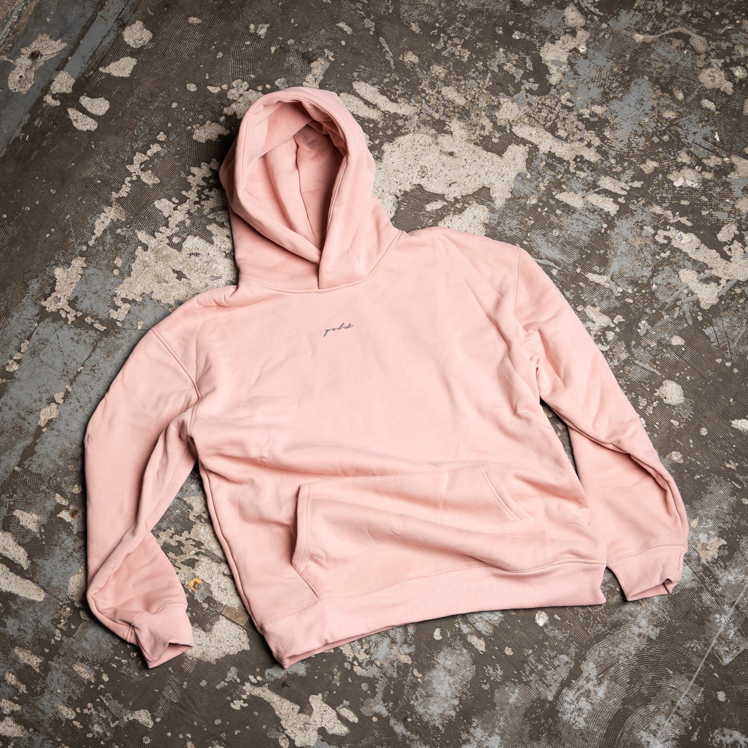 【MODERNIF】Pebble Juri Incision Sweatshirt Subtle Gold Heavyweight Hoodie - Gold BJJ