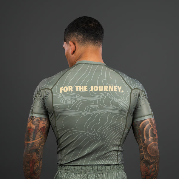 Topo Rash Guard - Gold BJJ