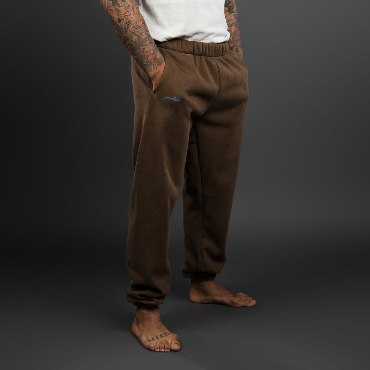 Subtle Gold Heavyweight Sweatpants