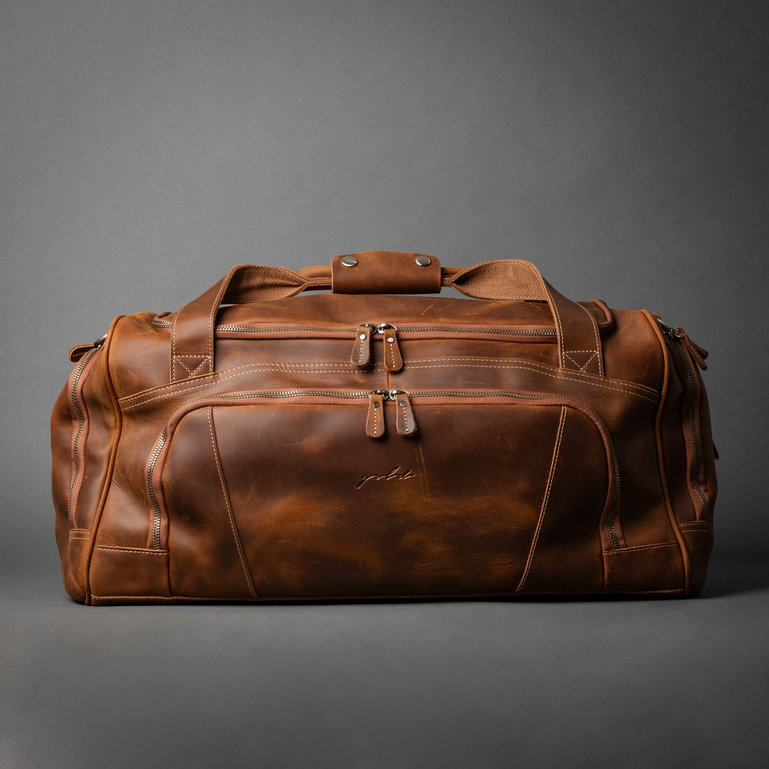 Crazy Horse Leather Randori Duffel Bagg (Holds 2 Gis & More!) Crazy Horse Leather Randori Duffel Bagg (Holds 2 Gis & More!)