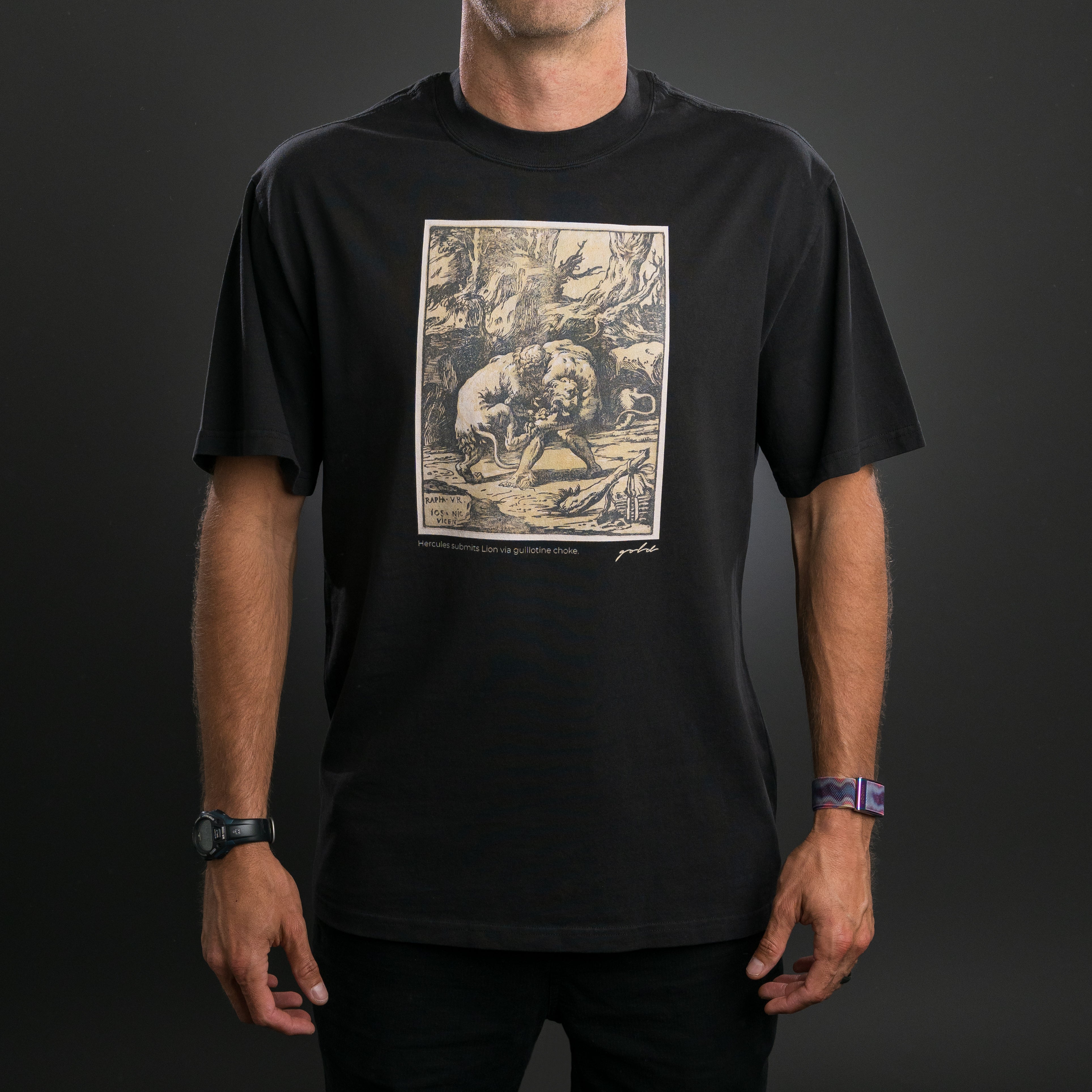 EXILETAKAHIRO HERCULES Tシャツ Mサイズ Hercules Oversized Tee - Gold BJJ
