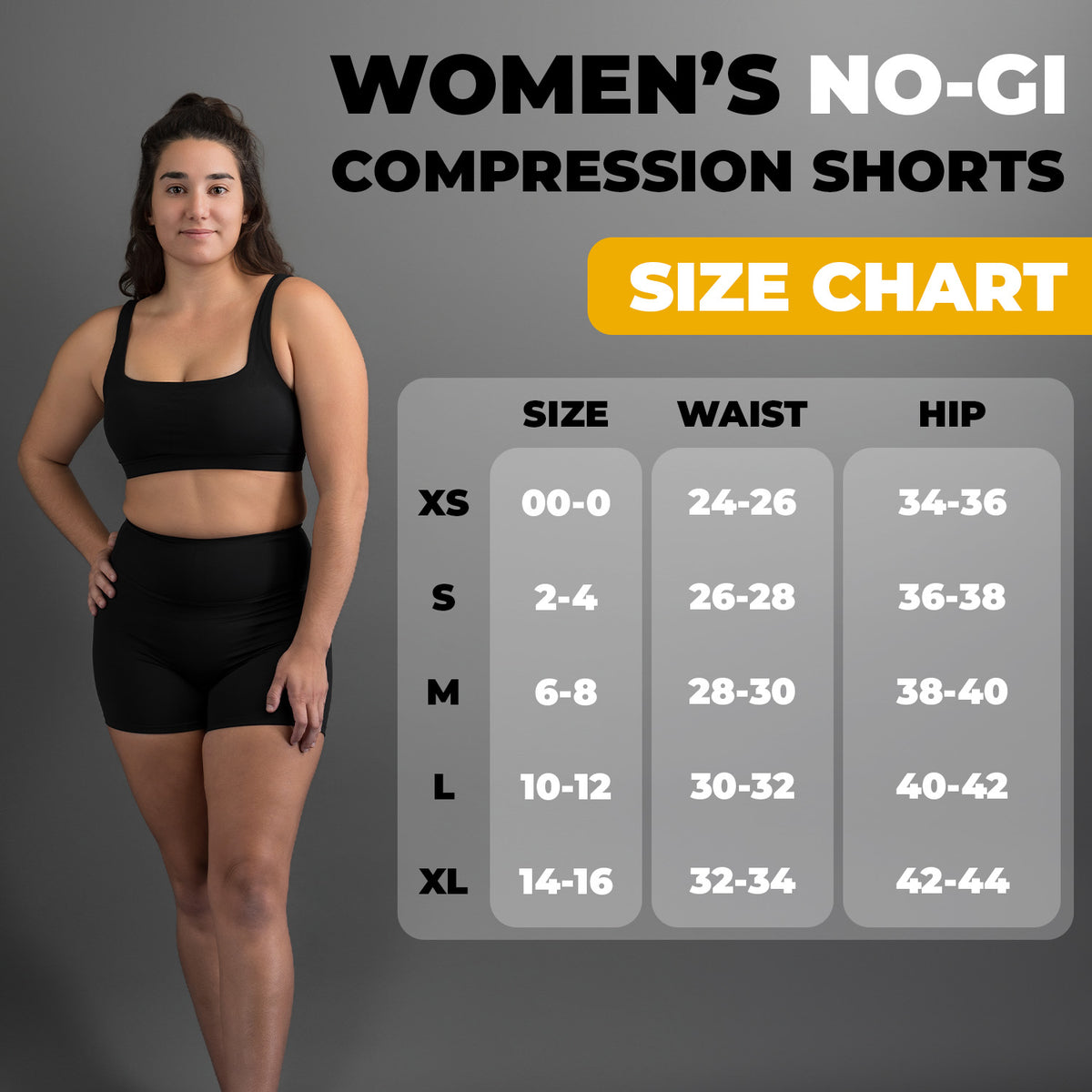 Women&#39;s No-Gi Compression Shorts