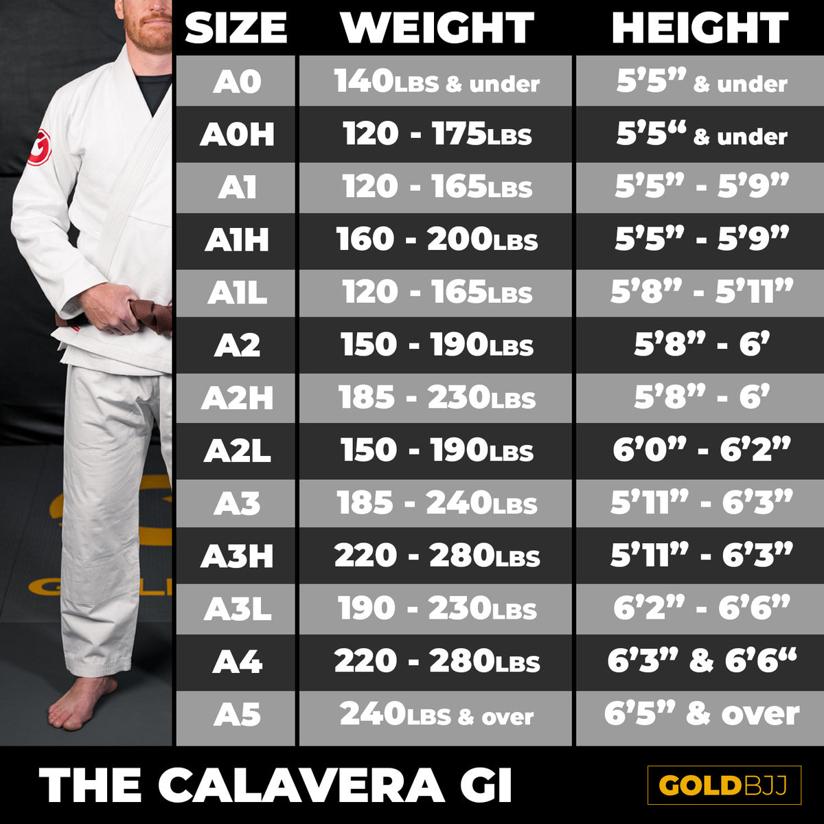 Calavera Gold Weave Gi