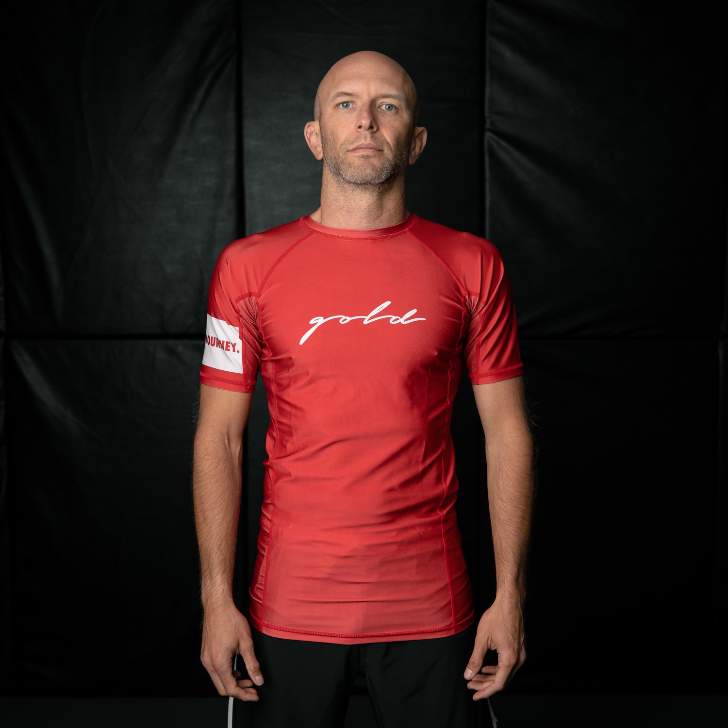 Foundation Ranked Jiu Jitsu Rash Guard | Gold BJJ