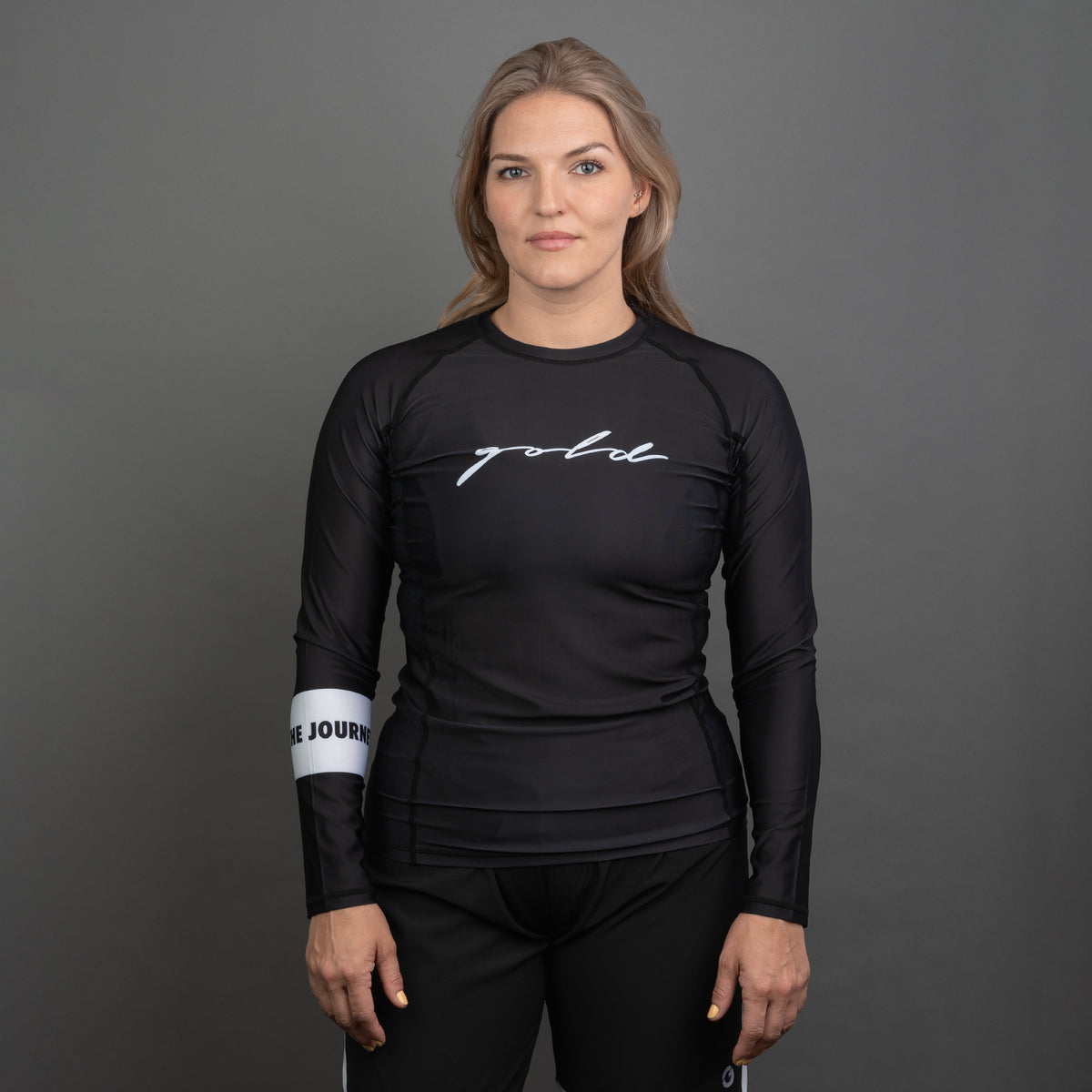 Daniela Rash Guard Women's Foundation Jiu Jitsu Rash Guard | Gold BJJ